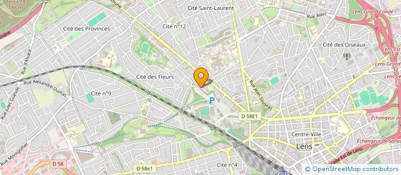 localisation de l'entreprise MONSIEUR YOUSSEF BOUTRACIT  LENS