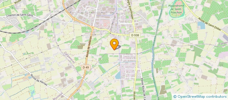 localisation de l'entreprise MONSIEUR YOUSSEF BOUZERDA  CARPENTRAS