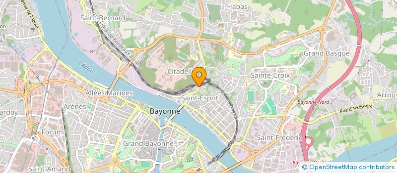 localisation de l'entreprise MONSIEUR YOUSSEF BOUZIDI  BAYONNE