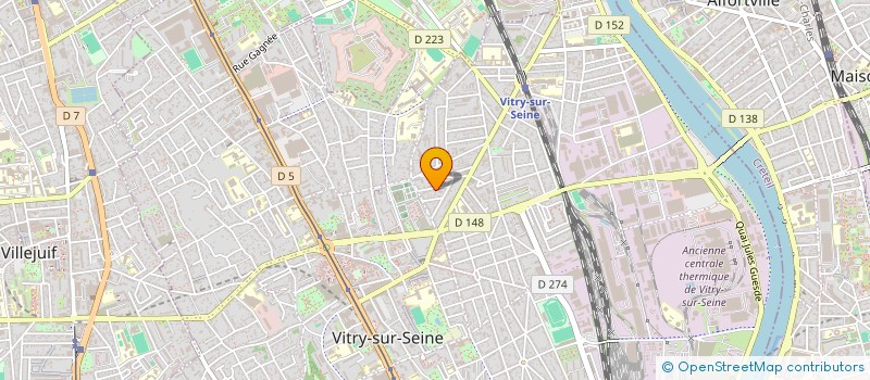 localisation de l'entreprise MONSIEUR YOUSSEF BRIJI à VITRY-SUR-SEINE