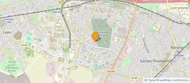 localisation de l'entreprise MONSIEUR YOUSSEF BRIM à LILLE