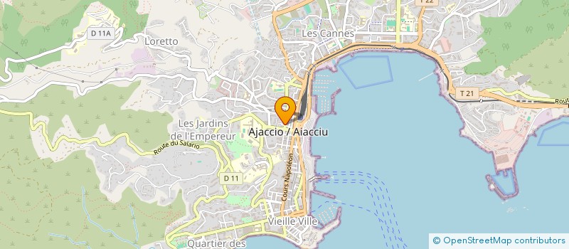 localisation de l'entreprise MONSIEUR YOUSSEF CHAABI à AJACCIO
