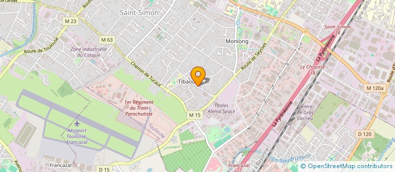 localisation de l'entreprise MONSIEUR YOUSSEF CHADLI à TOULOUSE