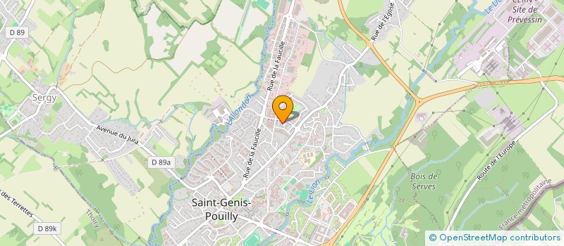 localisation de l'entreprise MONSIEUR YOUSSEF CHADLI IDRISSI à SAINT-GENIS-POUILLY