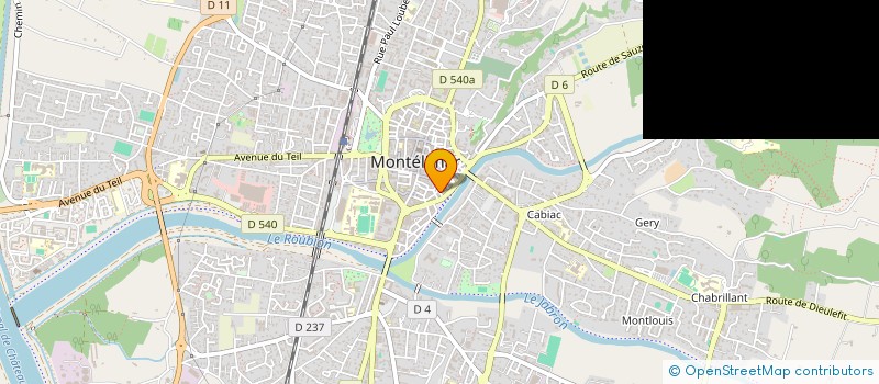 localisation de l'entreprise MONSIEUR YOUSSEF CHAHBOUNE à MONTELIMAR