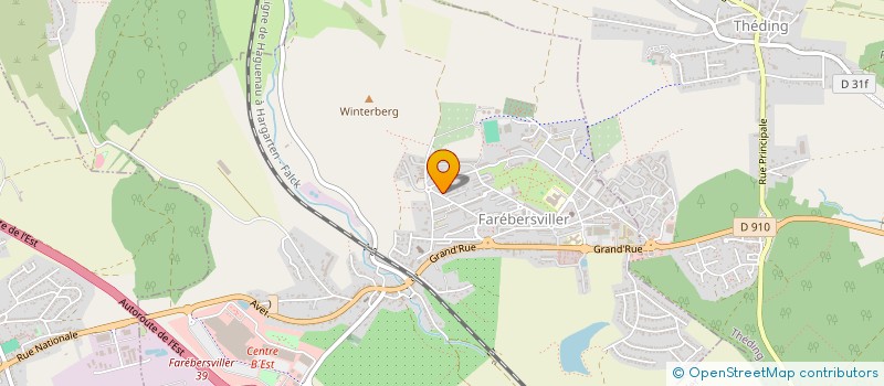 localisation de l'entreprise MONSIEUR YOUSSEF CHALALI  FAREBERSVILLER
