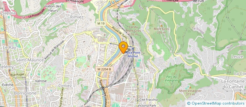 localisation de l'entreprise MONSIEUR YOUSSEF CHATTI  NICE