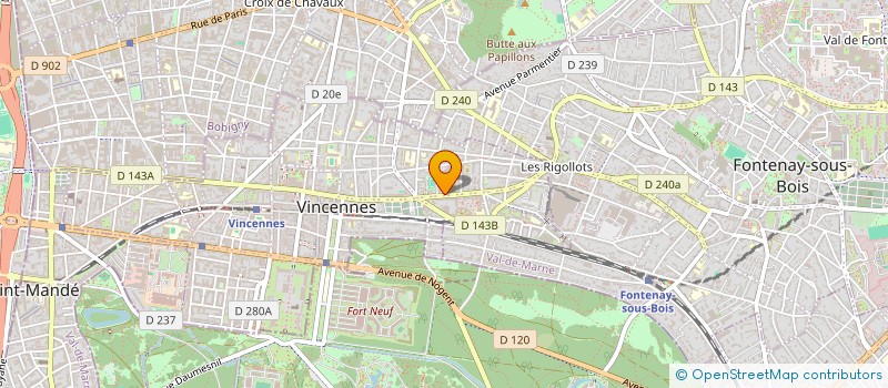 localisation de l'entreprise MONSIEUR YOUSSEF CHEHIDI à VINCENNES