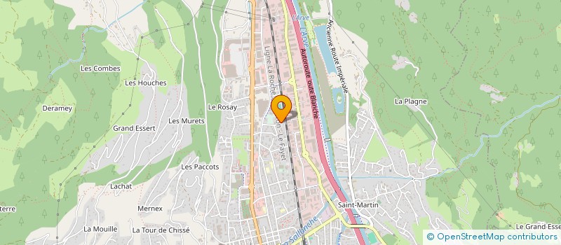 localisation de l'entreprise MONSIEUR YOUSSEF CHENTIR à SALLANCHES