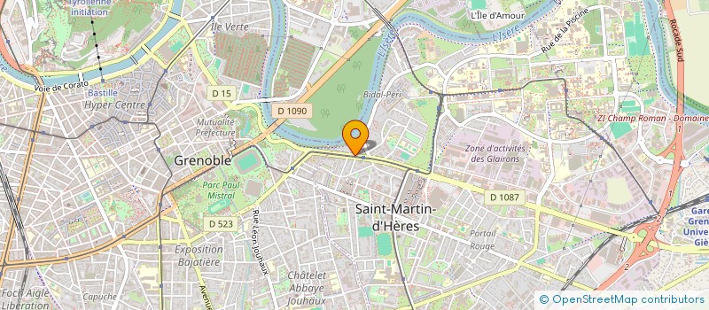 localisation de l'entreprise MONSIEUR YOUSSEF CHERAA  SAINT-MARTIN-D'HERES