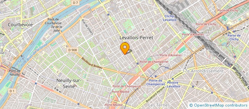 localisation de l'entreprise MONSIEUR YOUSSEF CHIHEB à LEVALLOIS-PERRET