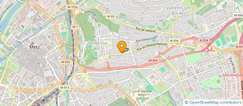 localisation de l'entreprise MONSIEUR YOUSSEF CHOKRANE  METZ