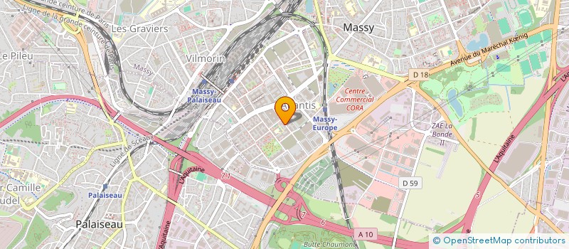 localisation de l'entreprise MONSIEUR YOUSSEF CHOUIKER à MASSY