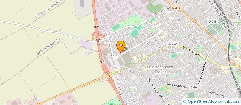 localisation de l'entreprise MONSIEUR YOUSSEF DAAGI à LA CHAPELLE-SAINT-LUC