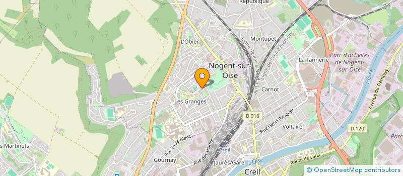 localisation de l'entreprise MONSIEUR YOUSSEF DAALOUS  NOGENT-SUR-OISE