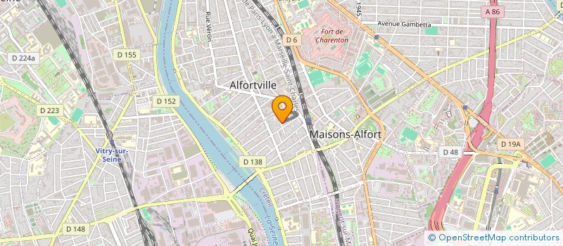 localisation de l'entreprise MONSIEUR YOUSSEF DABSSI à ALFORTVILLE