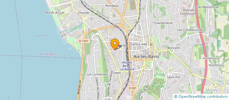 localisation de l'entreprise MONSIEUR YOUSSEF DAHI à AIX-LES-BAINS