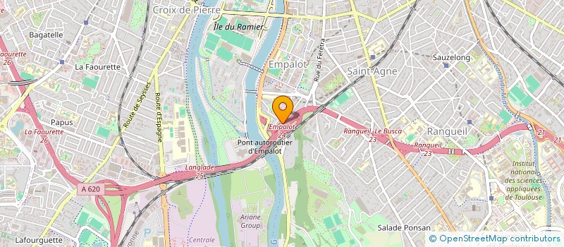 localisation de l'entreprise MONSIEUR YOUSSEF DANI  TOULOUSE