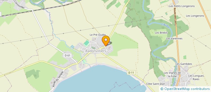 localisation de l'entreprise MONSIEUR YOUSSEF DAOUDI à SAINT-LEGER-SOUS-BRIENNE