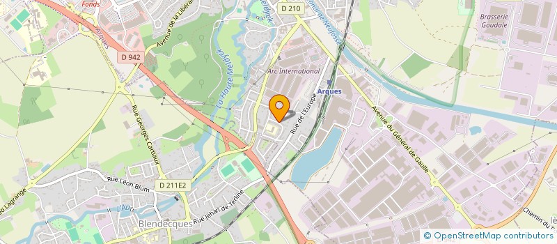 localisation de l'entreprise MONSIEUR YOUSSEF DAYLI  ARQUES