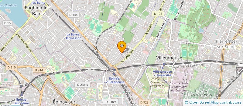 localisation de l'entreprise MONSIEUR YOUSSEF DBIRA  DEUIL-LA-BARRE