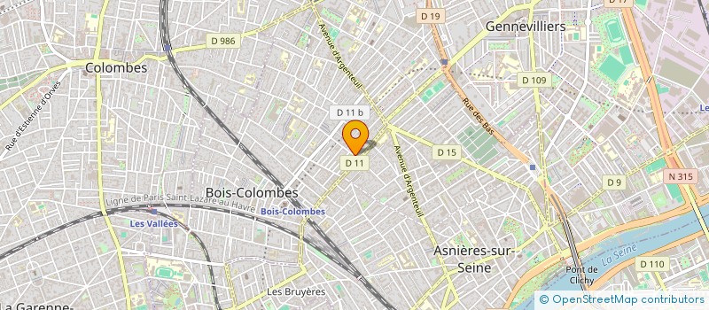 localisation de l'entreprise MONSIEUR YOUSSEF DOUIBI SABOUR à BOIS-COLOMBES