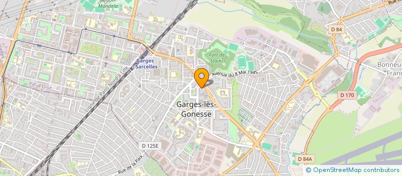 localisation de l'entreprise MONSIEUR YOUSSEF EL ALAOUI  GARGES-LES-GONESSE