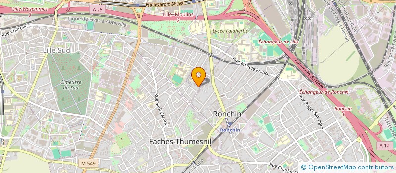 localisation de l'entreprise MONSIEUR YOUSSEF EL AMINE  LILLE