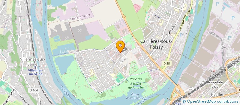 localisation de l'entreprise MONSIEUR YOUSSEF EL AMRANI  CARRIERES-SOUS-POISSY