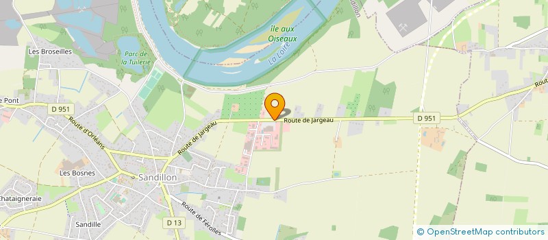 localisation de l'entreprise MONSIEUR YOUSSEF EL-ANGOURI à SANDILLON