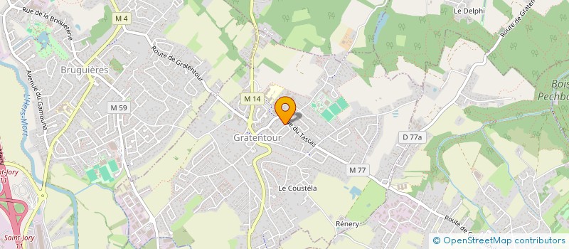 localisation de l'entreprise MONSIEUR YOUSSEF EL ARKOUBI  GRATENTOUR