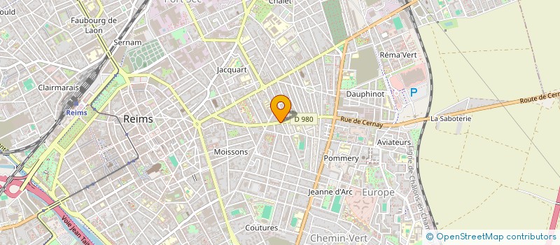 localisation de l'entreprise MONSIEUR YOUSSEF EL AZRAK  REIMS