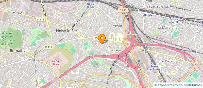 localisation de l'entreprise MONSIEUR YOUSSEF EL AZZAOUI à NOISY-LE-SEC
