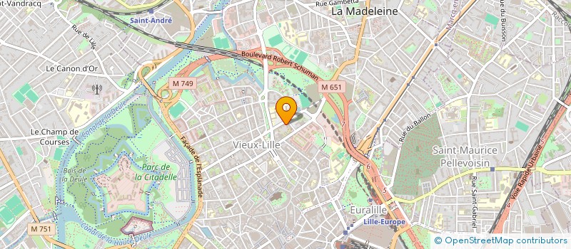localisation de l'entreprise MONSIEUR YOUSSEF EL BENNOURI à LILLE