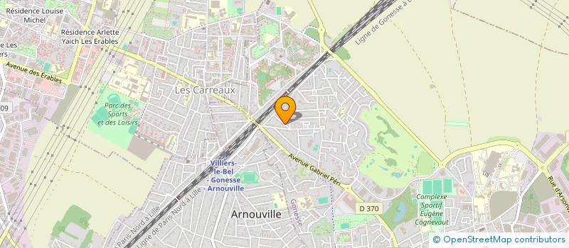 localisation de l'entreprise MONSIEUR YOUSSEF EL BOUBAKRI  GONESSE