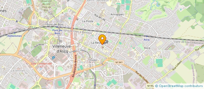 localisation de l'entreprise MONSIEUR YOUSSEF EL BOUTIEBI  VILLENEUVE-D'ASCQ