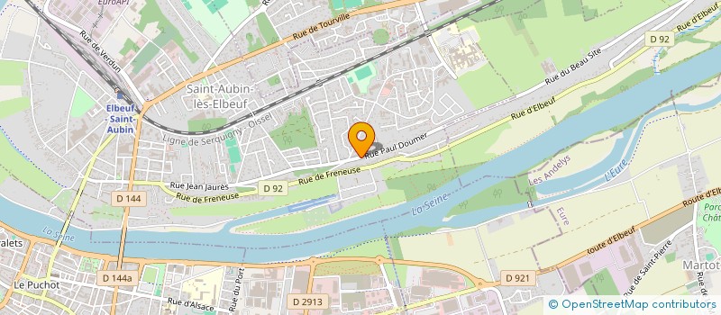 localisation de l'entreprise MONSIEUR YOUSSEF EL FARIS  SAINT-AUBIN-LES-ELBEUF