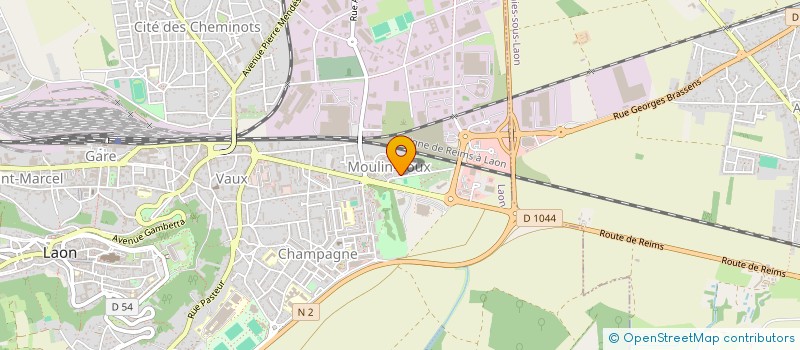 localisation de l'entreprise MONSIEUR YOUSSEF EL FELLAH à LAON