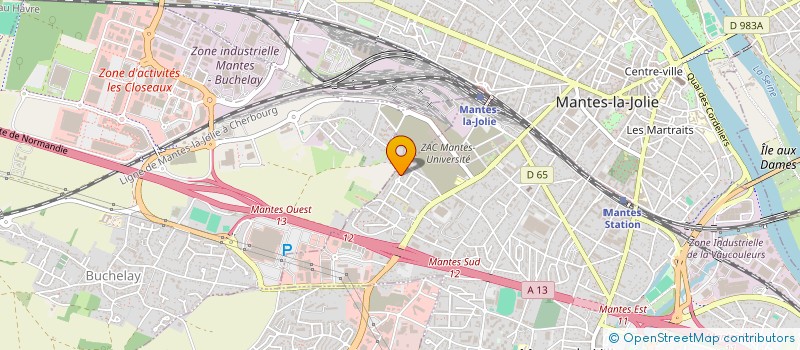 localisation de l'entreprise MONSIEUR YOUSSEF EL FERDI  MANTES-LA-VILLE