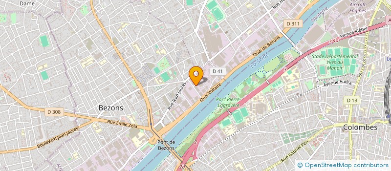 localisation de l'entreprise MONSIEUR YOUSSEF EL-HALLAM à BEZONS