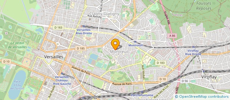 localisation de l'entreprise MONSIEUR YOUSSEF EL HAMSS à VERSAILLES