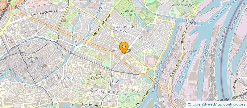localisation de l'entreprise MONSIEUR YOUSSEF EL HAMZAOUI à STRASBOURG