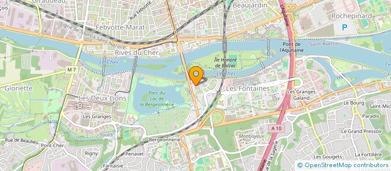 localisation de l'entreprise MONSIEUR YOUSSEF EL HASSANI  TOURS