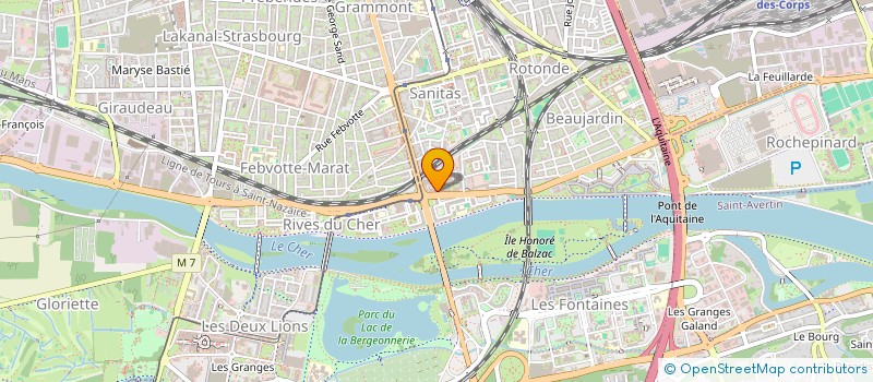 localisation de l'entreprise MONSIEUR YOUSSEF EL JAI  TOURS