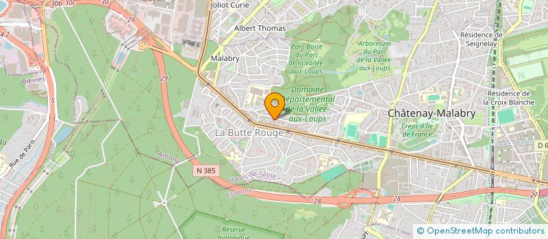 localisation de l'entreprise MONSIEUR YOUSSEF EL KHATTAB  CHATENAY-MALABRY