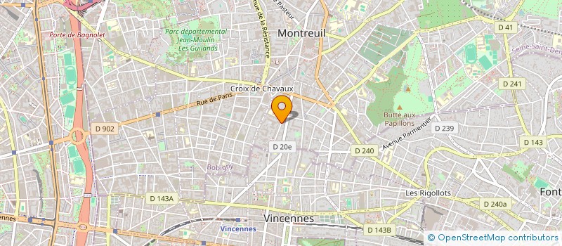 localisation de l'entreprise MONSIEUR YOUSSEF EL-KHOLFI à MONTREUIL