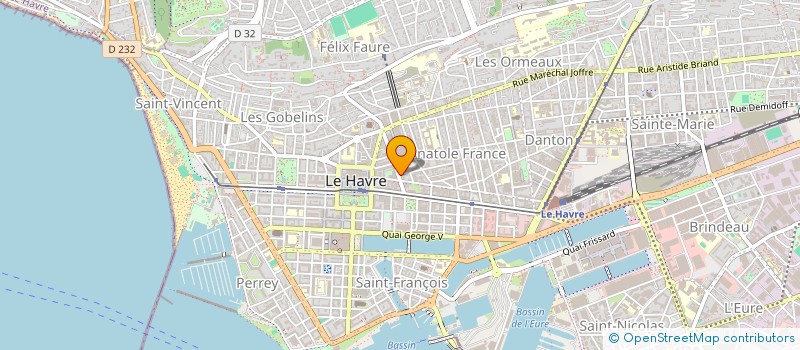 localisation de l'entreprise MONSIEUR YOUSSEF EL KTIRI EL IDRISSI à LE HAVRE