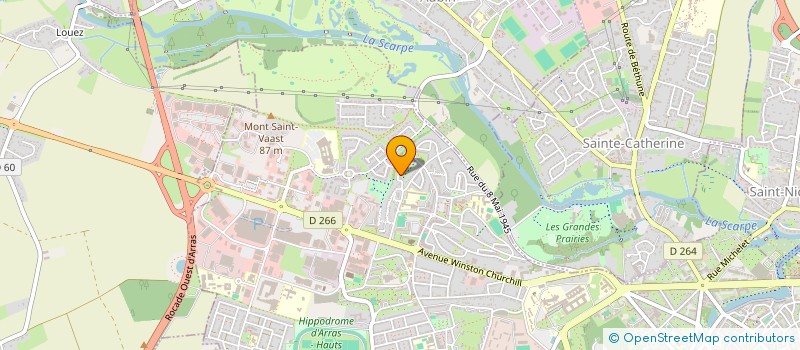 localisation de l'entreprise MONSIEUR YOUSSEF EL MADI à ARRAS