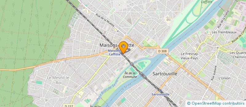 localisation de l'entreprise MONSIEUR YOUSSEF EL MAHI à MAISONS-LAFFITTE