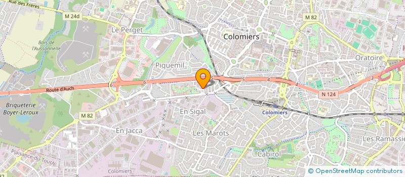 localisation de l'entreprise MONSIEUR YOUSSEF EL MAJJOUTI à COLOMIERS